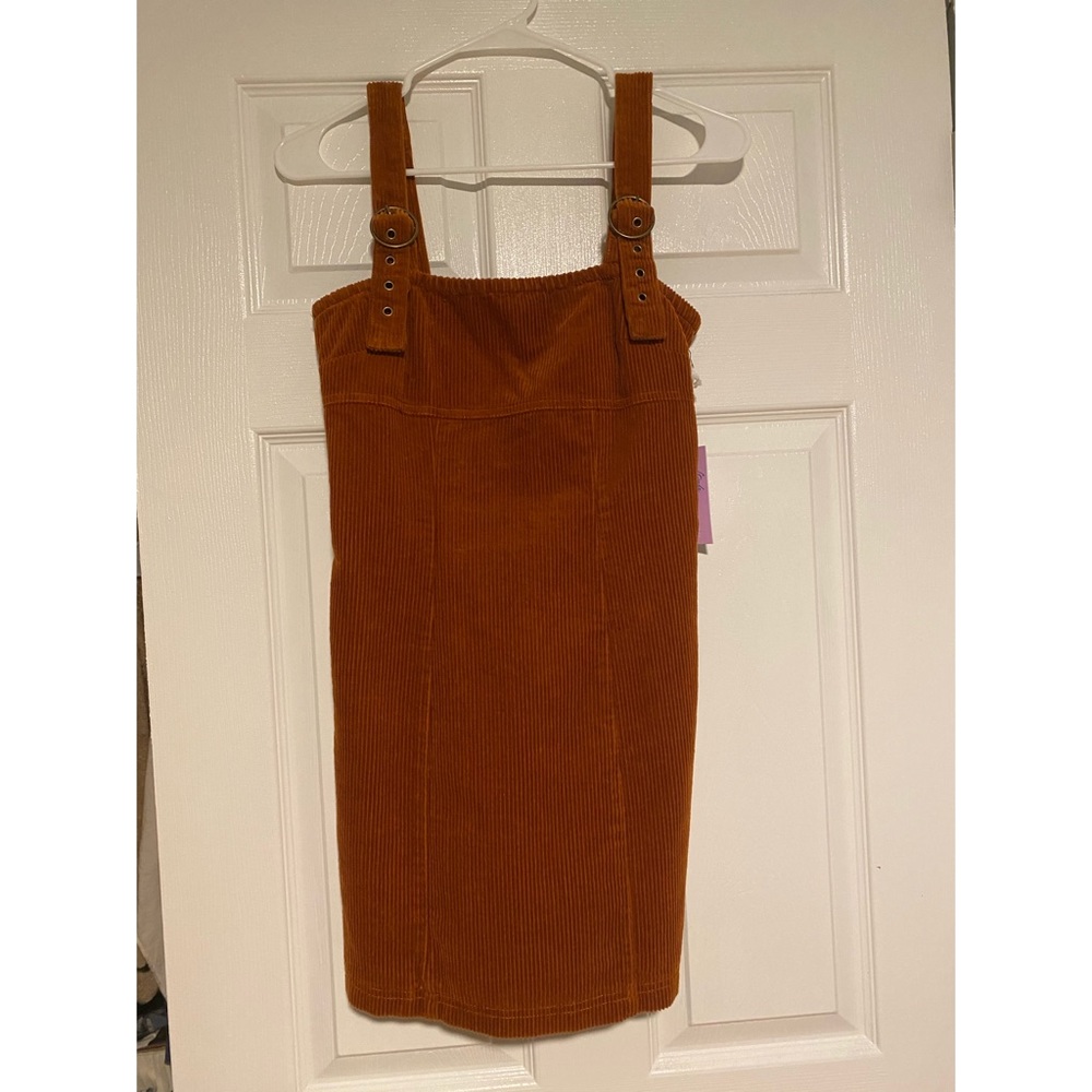Corduroy Chestnut Dress 🍂